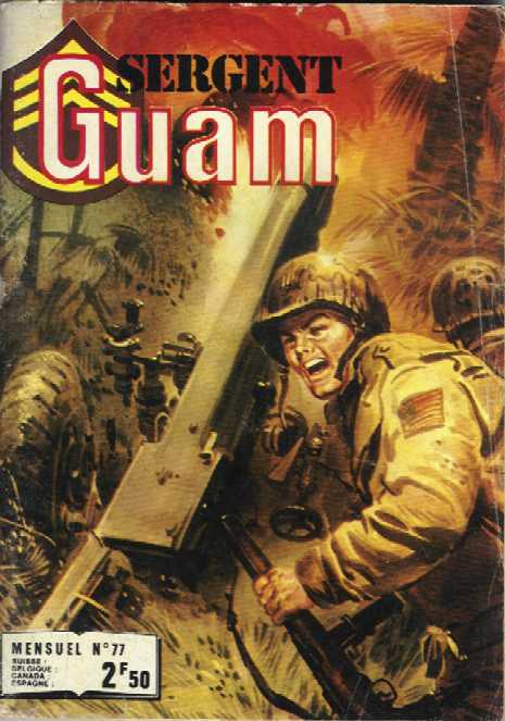 Scan de la Couverture Sergent Guam n 77